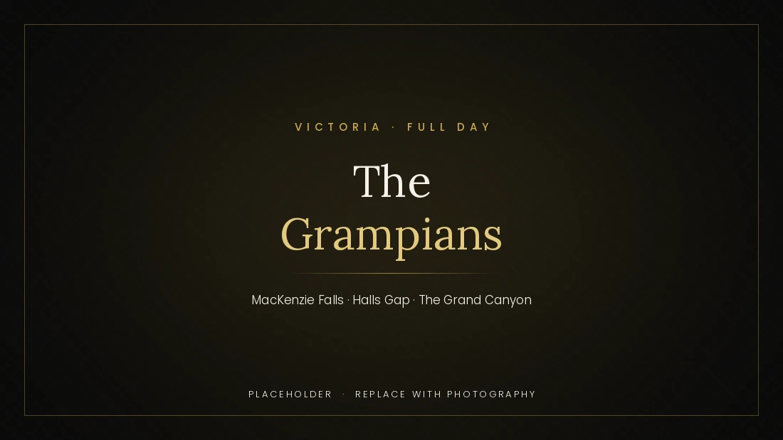 The Grampians National Park &mdash; private chauffeured tour