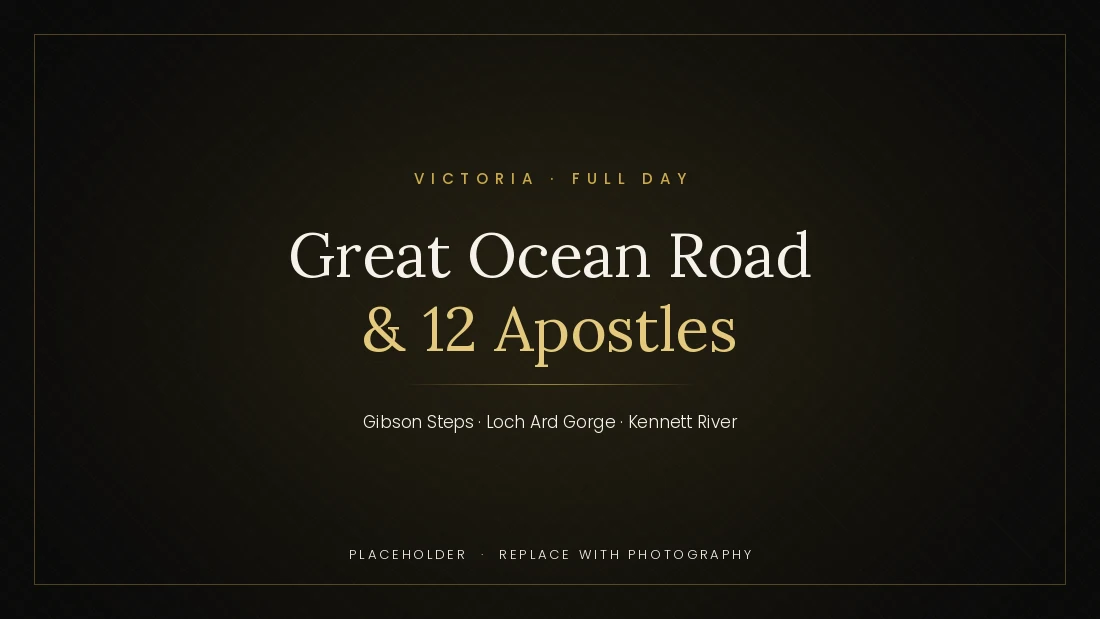 Great Ocean Road and the Twelve Apostles &mdash; private chauffeured tour