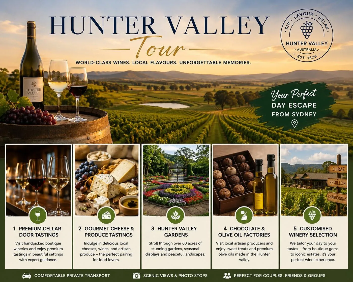 Hunter Valley Tour