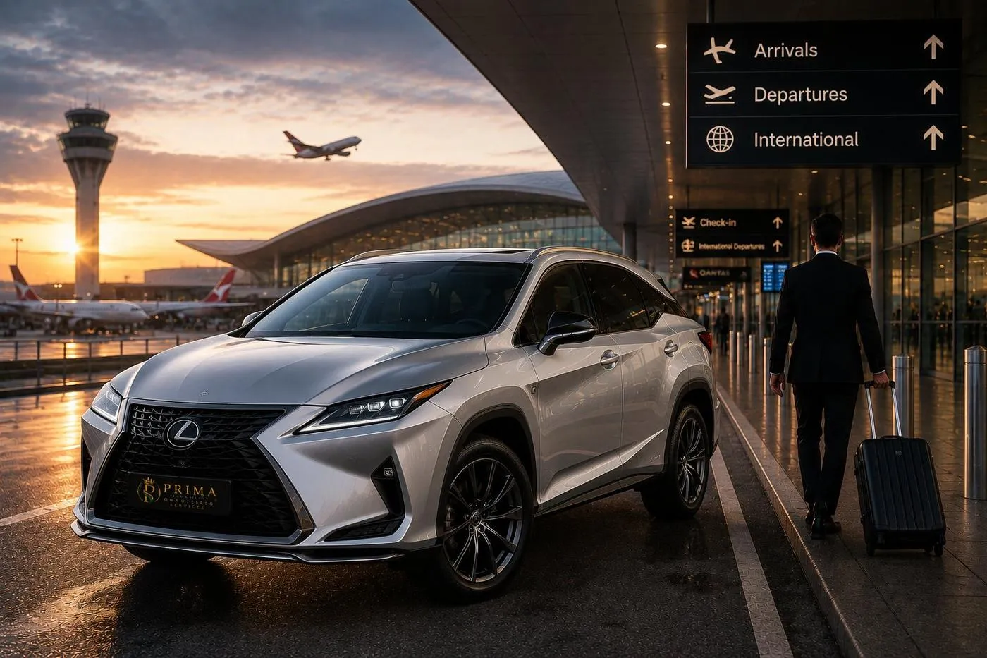 Lexus RX 350 airport transfer